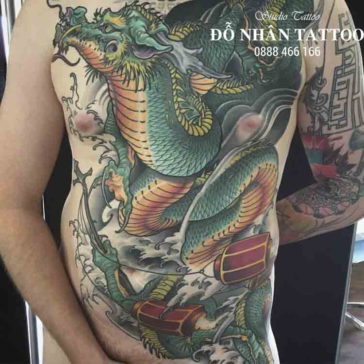 99 Mẫu Hình Xăm Rồng Đẹp Nhất Hiện Nay - Đỗ Nhân Tattoo